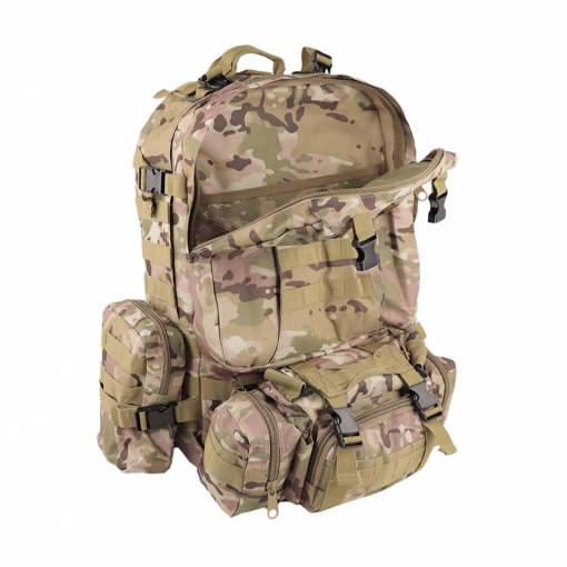 Рюкзак тактический Fortress AOKALI с напоясной сумкой и 2 подсумками, 40 л 16