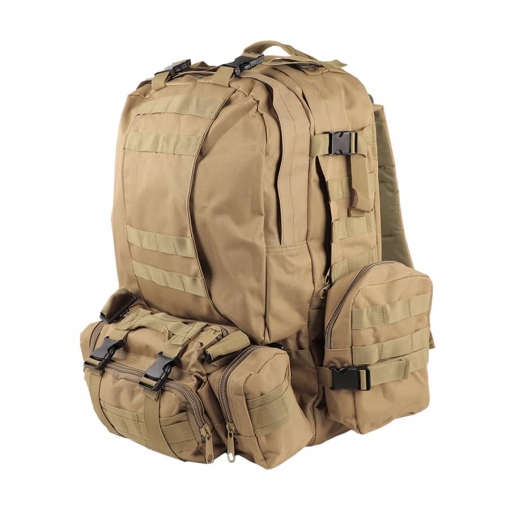 Рюкзак тактический Fortress AOKALI с напоясной сумкой и 2 подсумками, 40 л 3