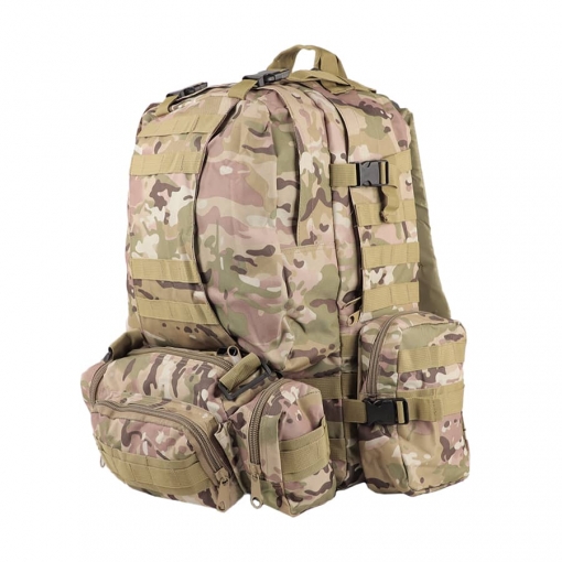 Рюкзак тактический Fortress AOKALI с напоясной сумкой и 2 подсумками, 40 л 1