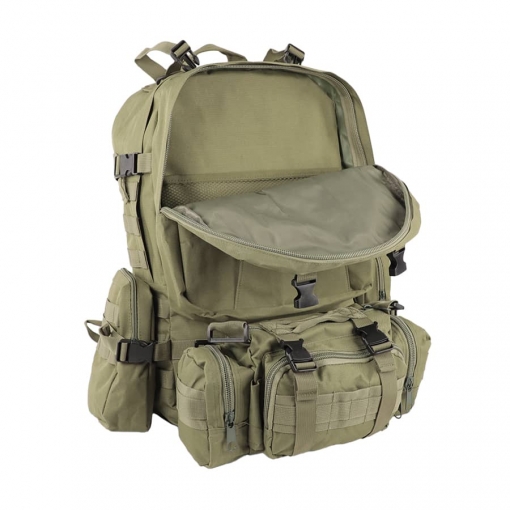 Рюкзак тактический Fortress AOKALI с напоясной сумкой и 2 подсумками, 40 л 9