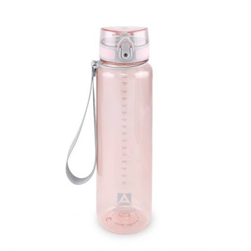Бутылка питьевая Арктика 1 л, глянцевая розовая