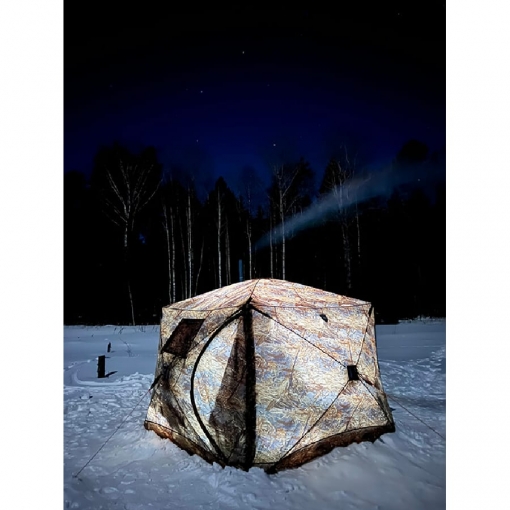 Всесезонная двухслойная палатка Берег Куб 2,2 м 17
