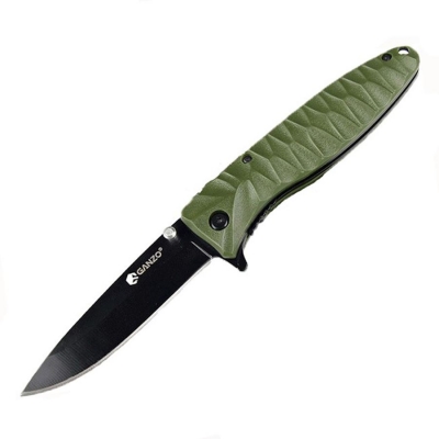 Нож Ganzo G620 зеленый, G620g-1