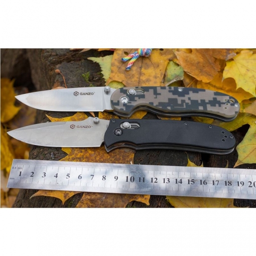 Нож Ganzo G727M черный, G727M-BK 5