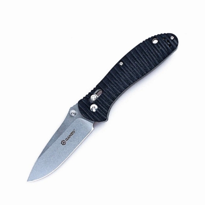 Нож Ganzo G7392P черный, G7392P-BK