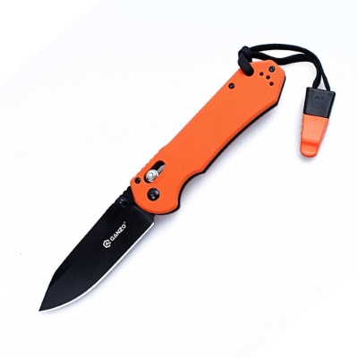 Нож Ganzo G7453-WS оранжевый, G7453-OR-WS 8-я серия