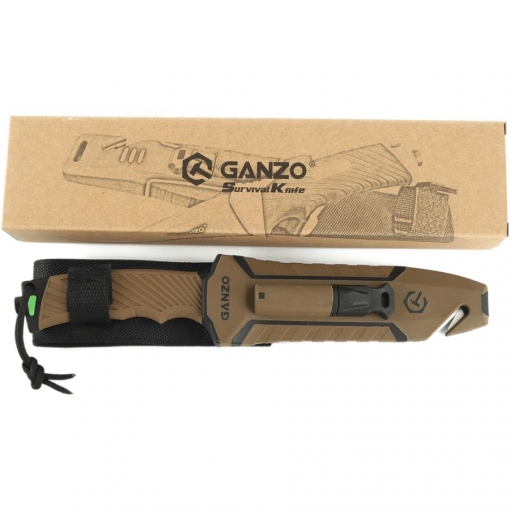 Нож Ganzo G8012V2-DY с паракордом 9