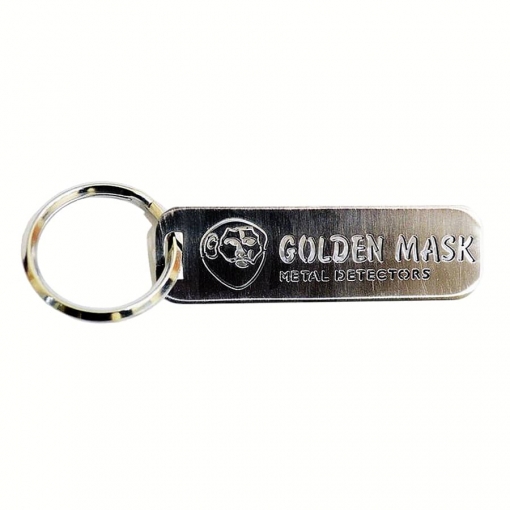 Брелок Golden Mask, лазерная резка