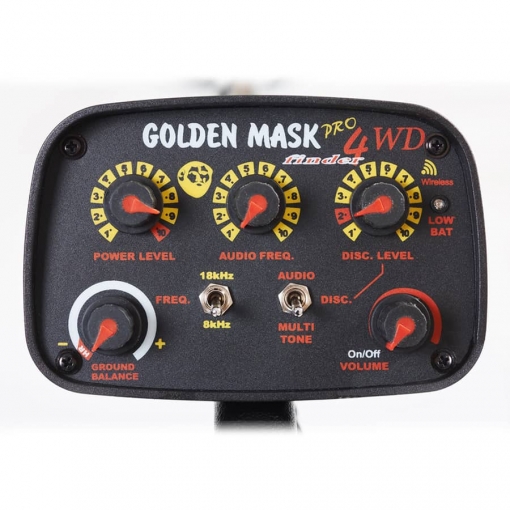 Металлоискатель Golden Mask 4WD Pro Spider Pack (катушки 5", 9", 12" Spider) 1