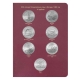 Альбом для памятных монет СССР "Олимпийские игры 1980 года" (серебро) 3