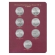 Альбом для памятных монет СССР "Олимпийские игры 1980 года" (серебро) 4