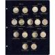 Комплект листов для юбилейных монет 2 евро стран Сан-Марино, Ватикан, Монако и Андорры c 2004 по 2017 год 1