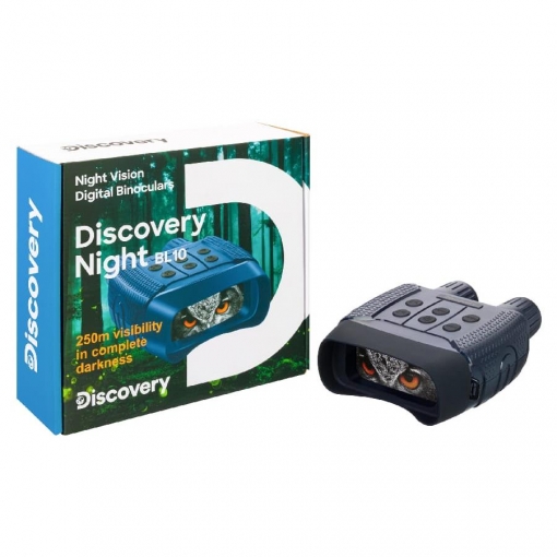 Бинокль цифровой ночного видения Levenhuk Discovery Night BL10 со штативом 12