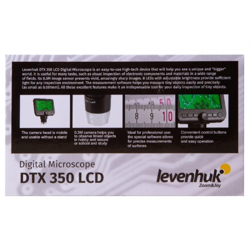 Микроскоп цифровой Levenhuk DTX 350 LCD 19