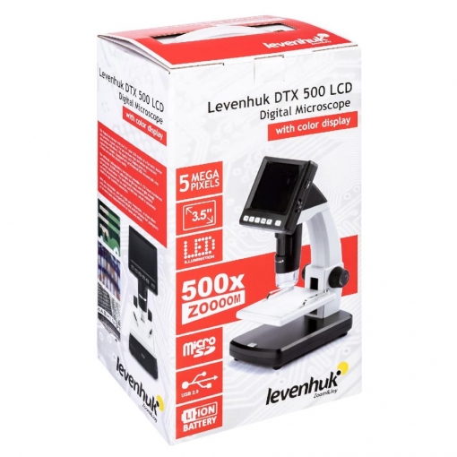 Микроскоп цифровой Levenhuk DTX 500 LCD 11