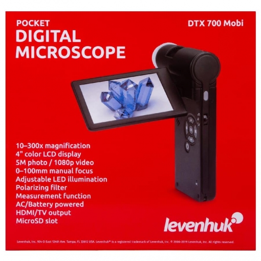 Микроскоп цифровой Levenhuk DTX 700 Mobi 17