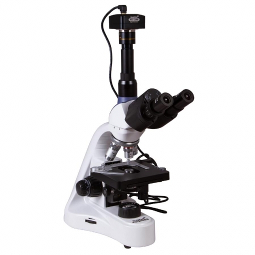 Микроскоп цифровой Levenhuk MED D10T, тринокулярный 4