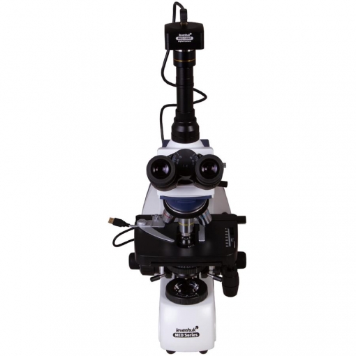 Микроскоп цифровой Levenhuk MED D30T, тринокулярный 2