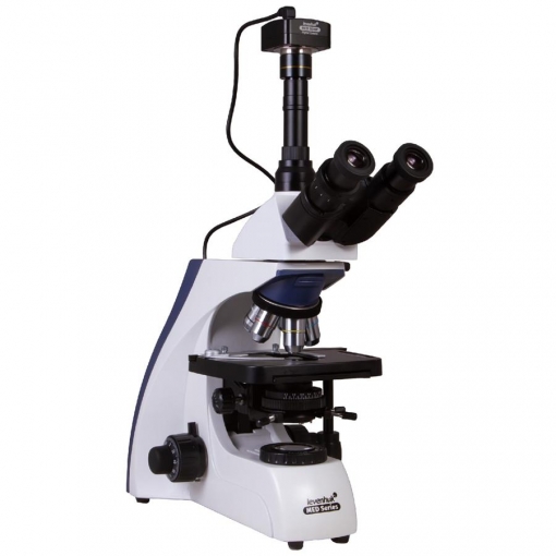 Микроскоп цифровой Levenhuk MED D30T, тринокулярный 3