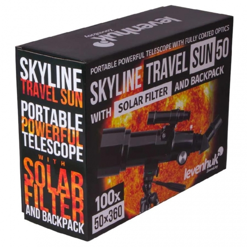 Телескоп Levenhuk Skyline Travel Sun 50 14