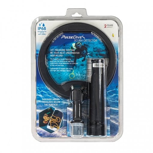 Подводный металлоискатель Nokta Makro PulseDive Scuba Detector с катушкой 8", чёрный 4